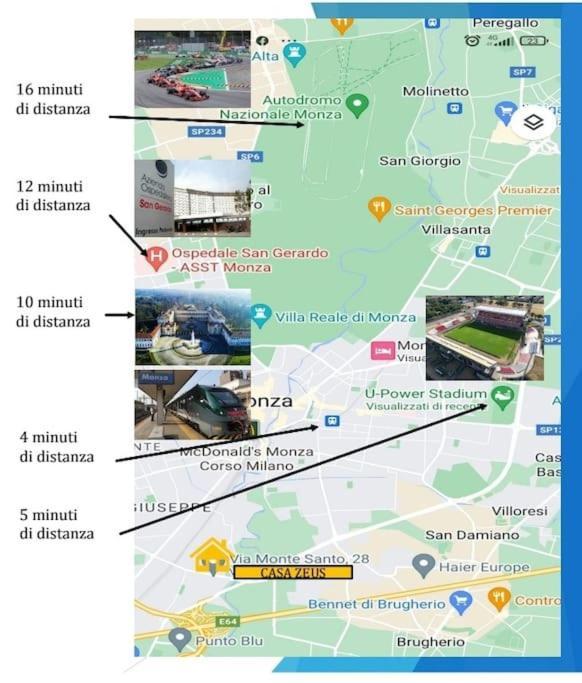 Casa Zeus Διαμέρισμα Μόνζα Εξωτερικό φωτογραφία